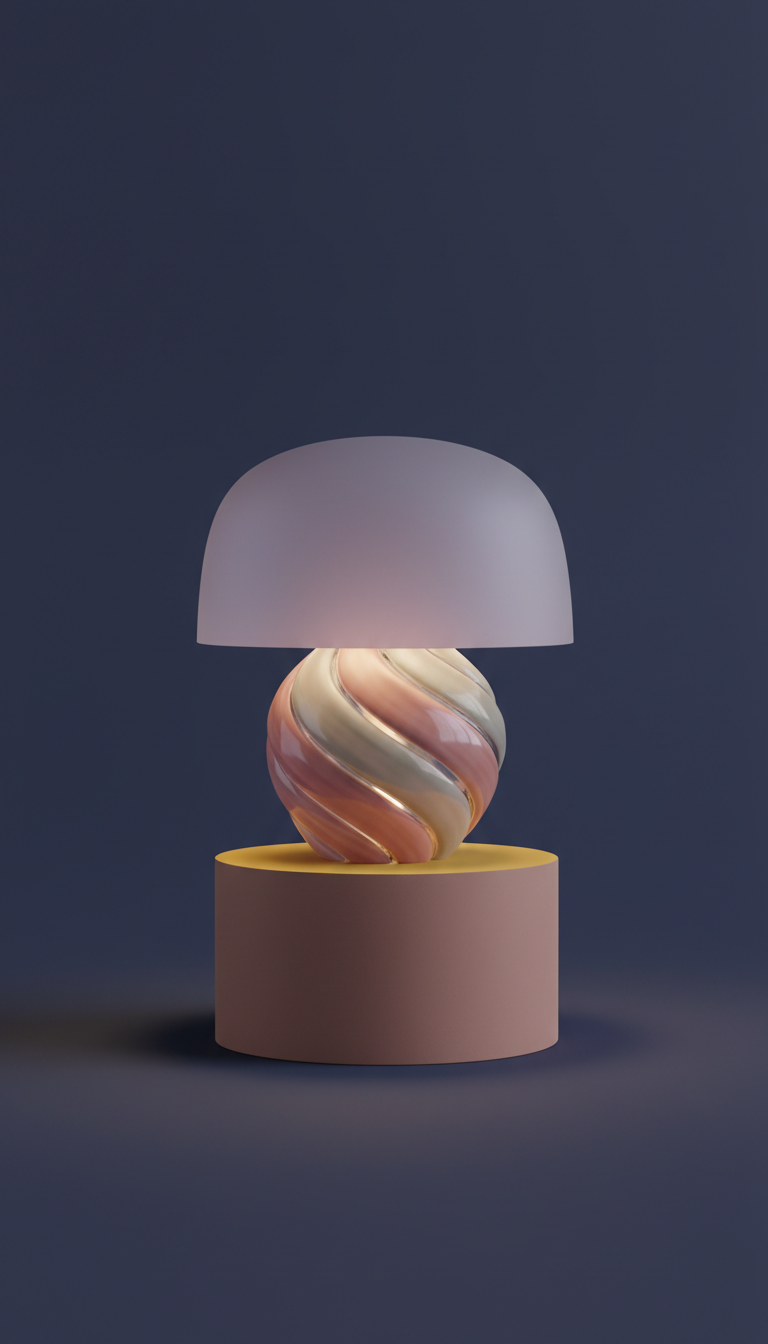Aurora Glass Table Lamp